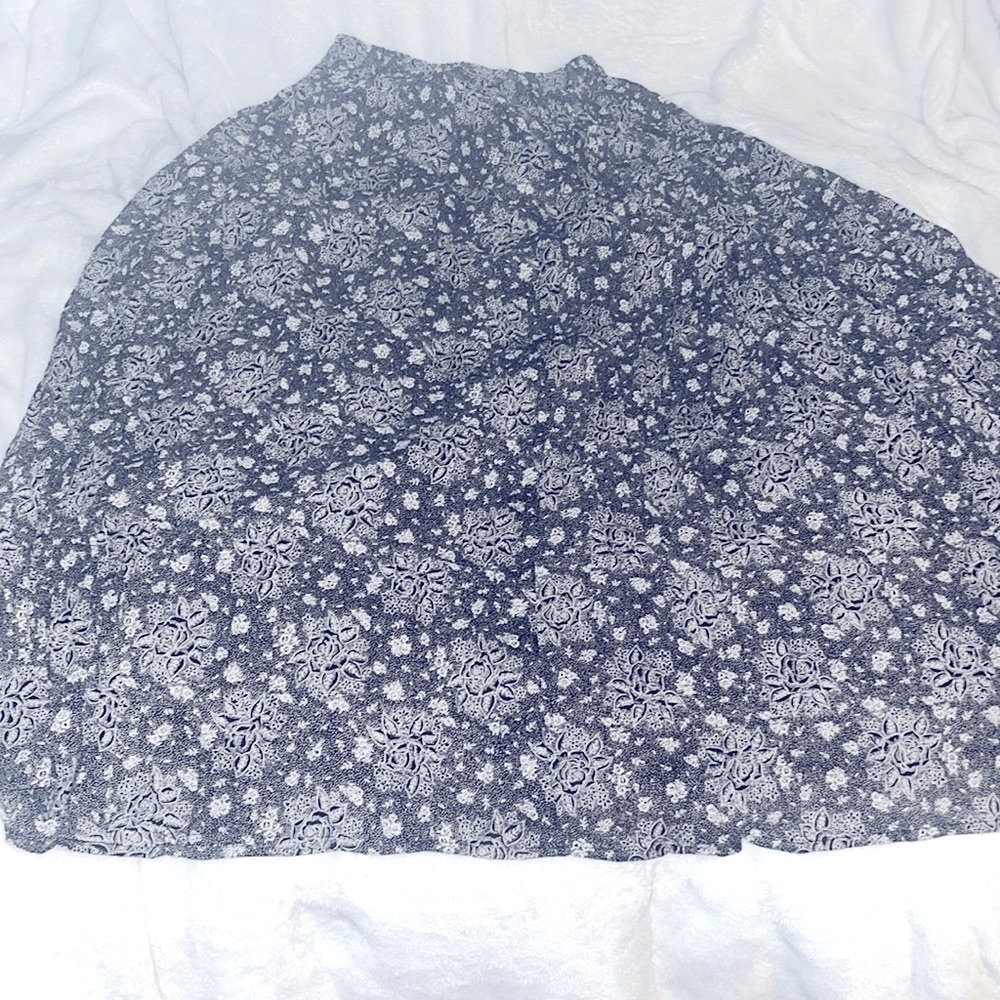 Vintage Express maxi skirt floral boho 90s